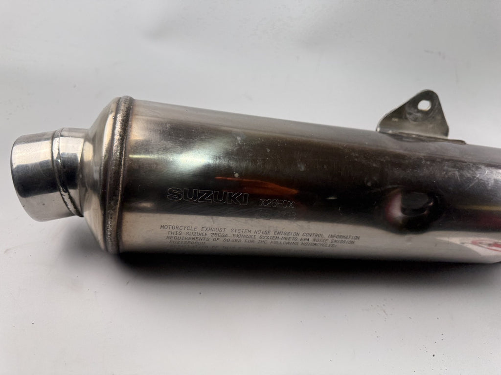 Suzuki GSF600 GN77B Bandit Exhaust Auspuff Engine Auslass Endtopf Schalldämpfer