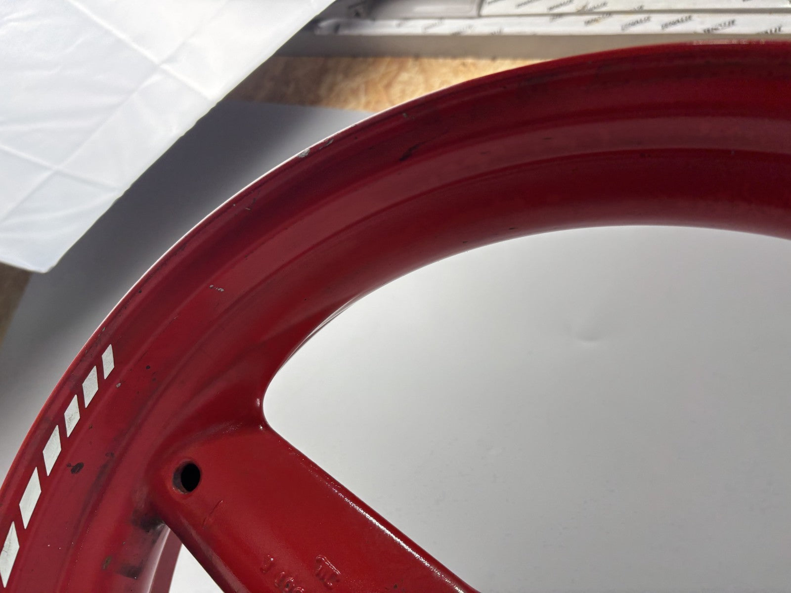Triumph Daytona 955 T 595 Vorderradfelge Felge Rim Rad vorne front Reifen Rad