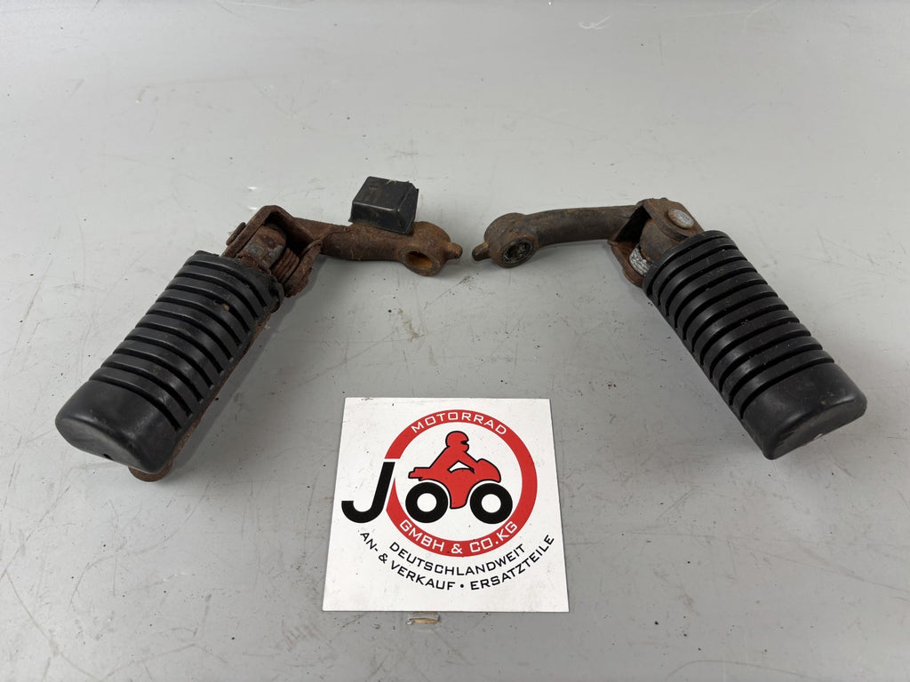 Honda GL1 GL1000 Goldwing Fahrerfußrasten Set Paar Hangers Steps Fußraste vorne
