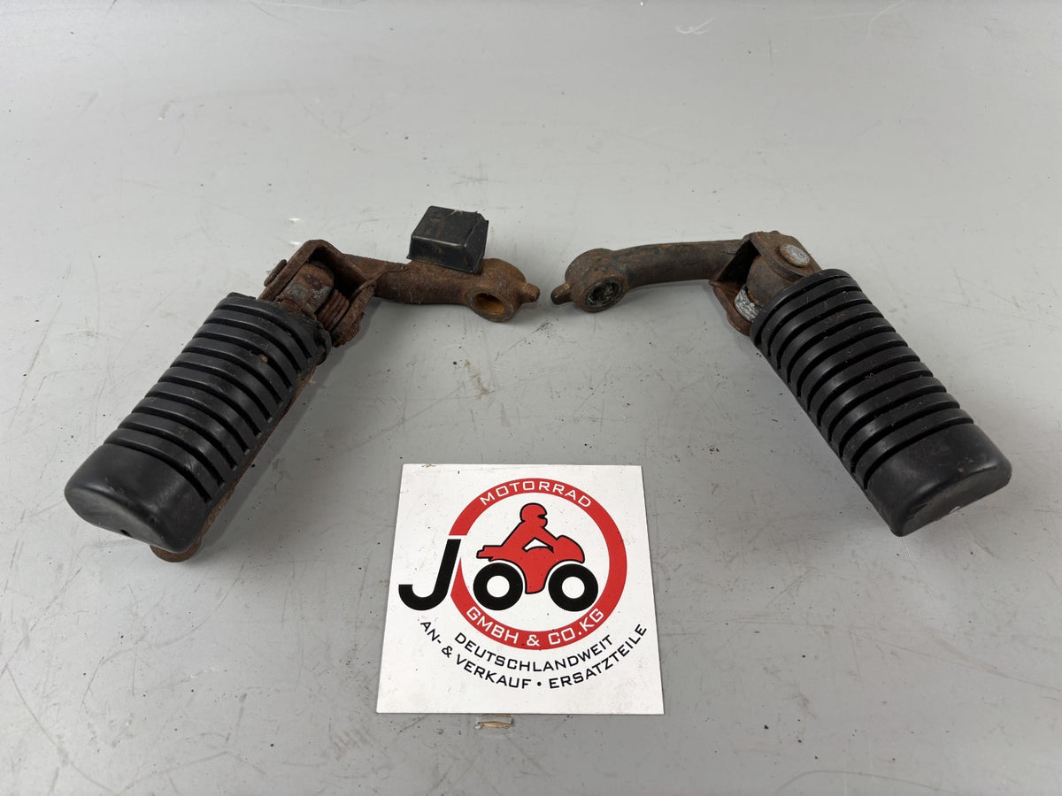 Honda GL1 GL1000 Goldwing Fahrerfußrasten Set Paar Hangers Steps Fußraste vorne