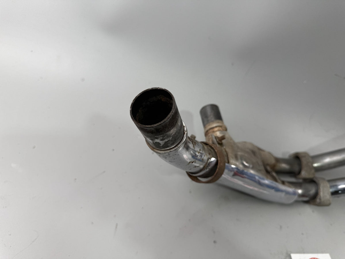 Kawasaki ZL600 Eliminator Krümmer Exhaust rechts right Downpipe Manifold