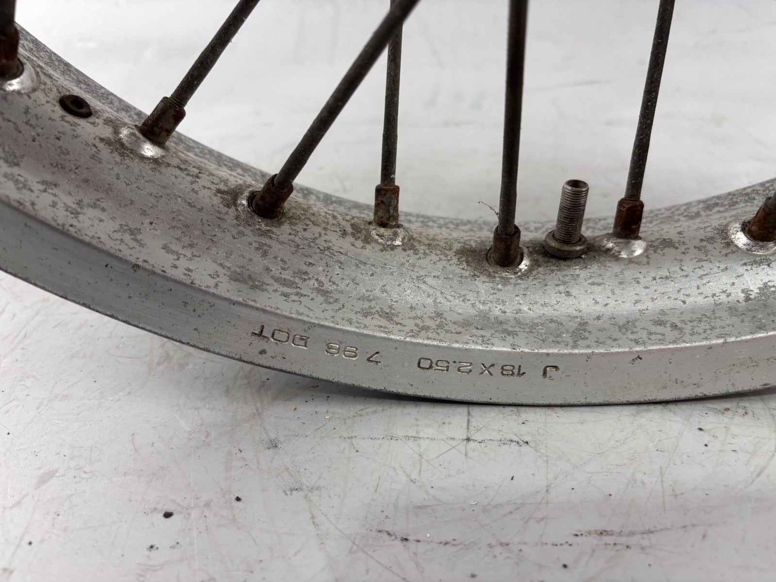 KTM LC4 620 SC Supercompetition Enduro Vorderradfelge Felge Rim Rad vorne front