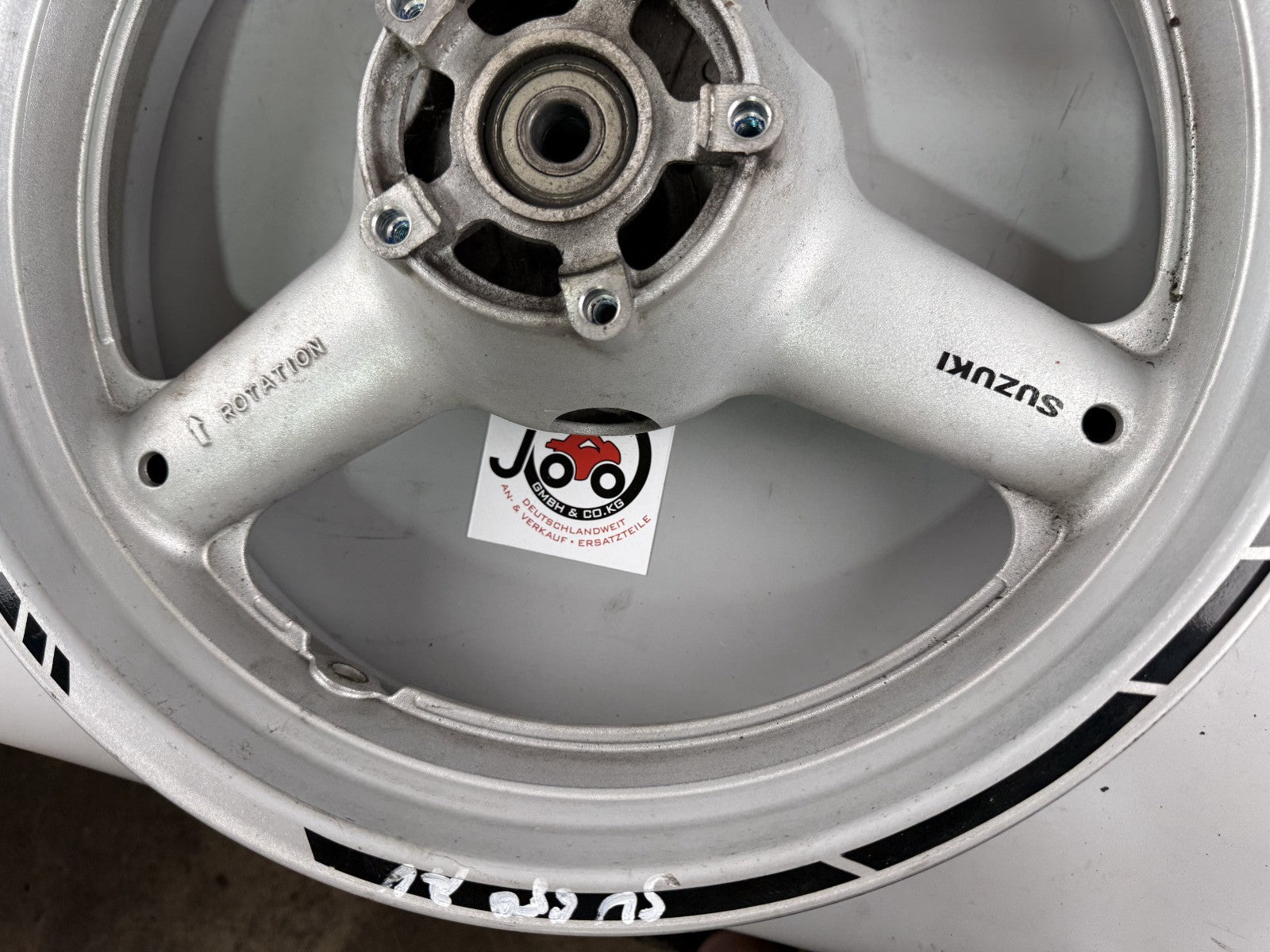 Suzuki SV650 S AV Hinterradfelge Rim back hinten Rad