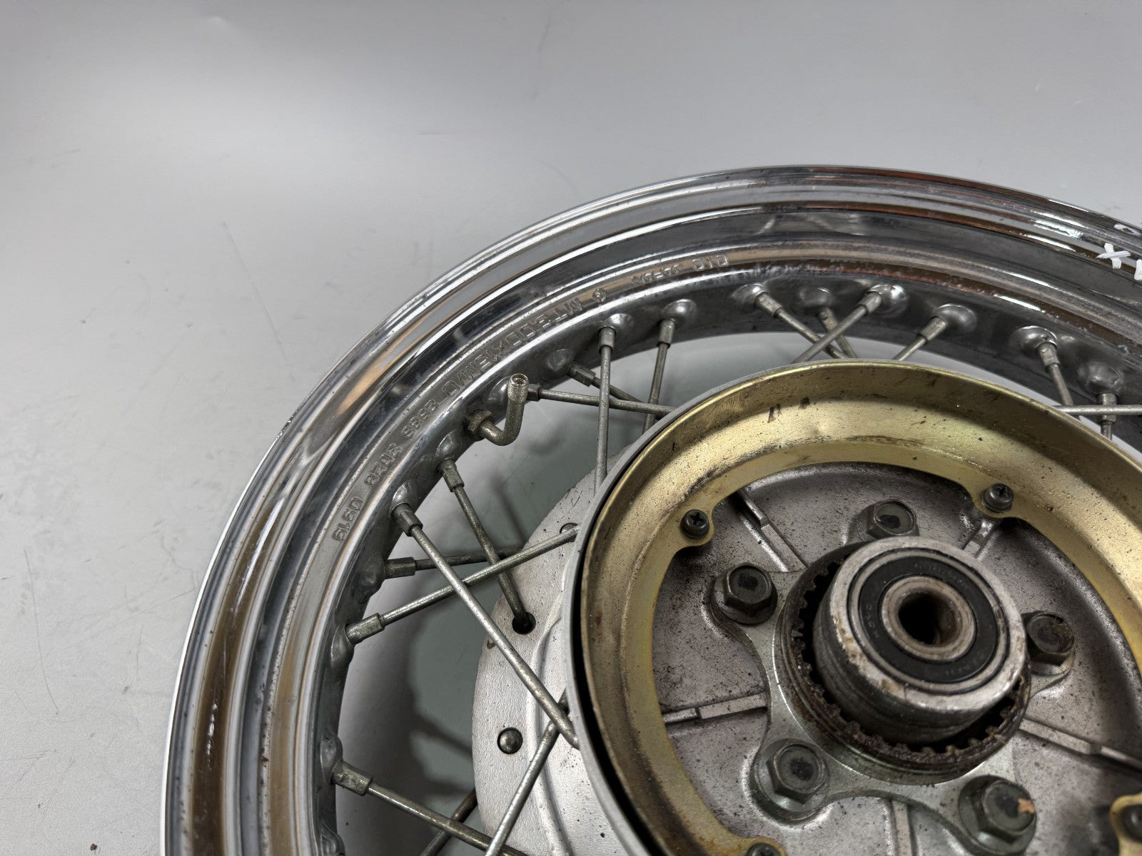 Yamaha XV535 3BR Virago Vorderradfelge Felge Rim Rad Speichen front vorne