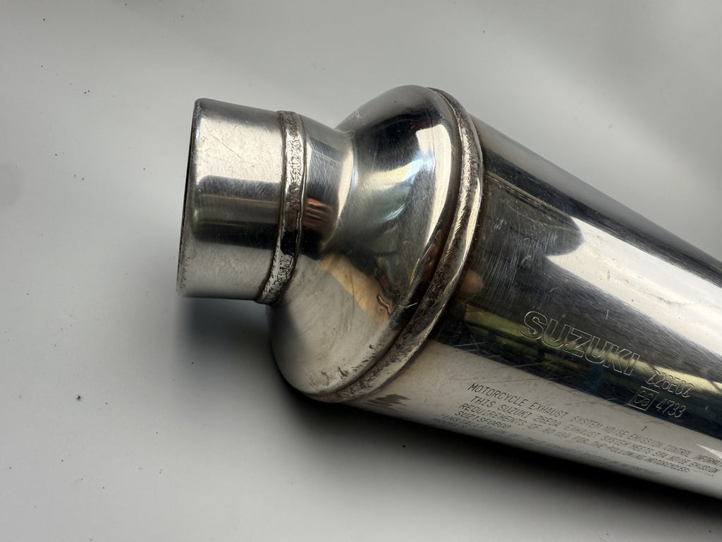 Suzuki GSF600 GN77B Exhaust Auspuff Engine Auslass Endtopf Schalldämpfer