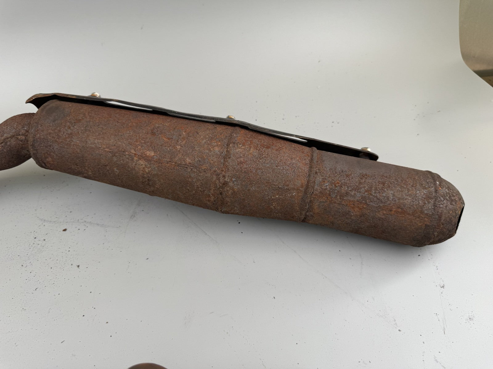 Suzuki DR 500 S DR500 Auspuffpuffanlage Exhaust Sammler Krümmer Schalldämpfer