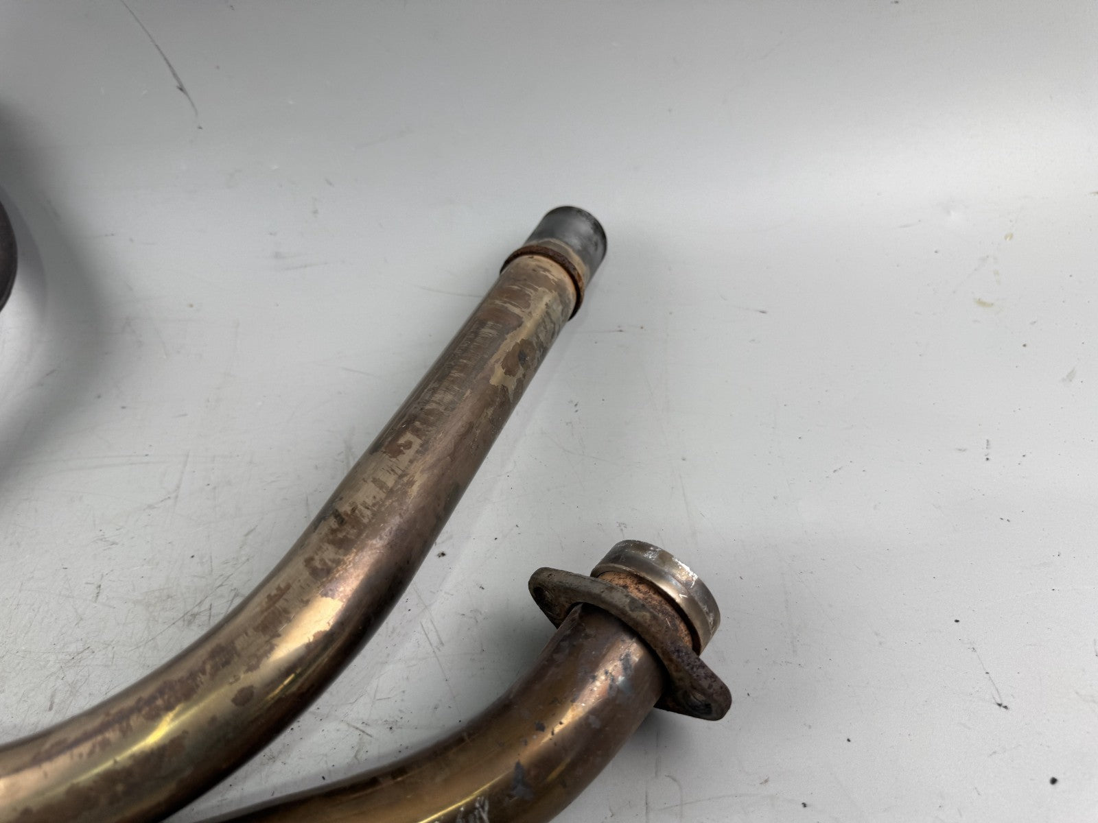 Honda NTV650 revere RC33 Krümmer Downpipe Auspuff Exhaust