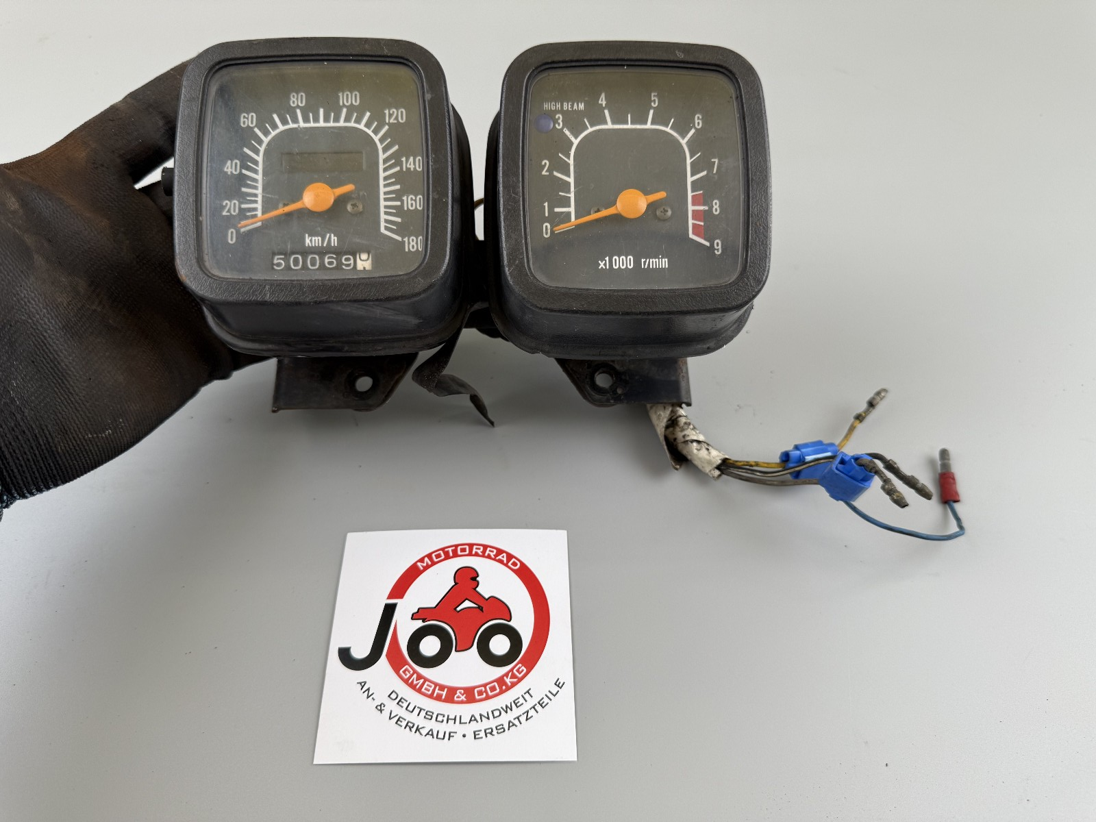 Suzuki DR 500 S DR500 Tacho Speedometer DZM Drehzahlmesser Instrumente Cockpit