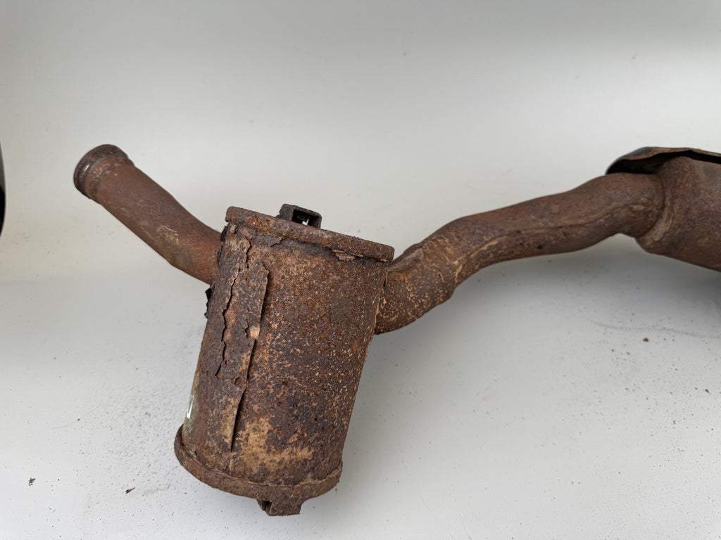 Suzuki DR 500 S DR500 Auspuffpuffanlage Exhaust Sammler Krümmer Schalldämpfer