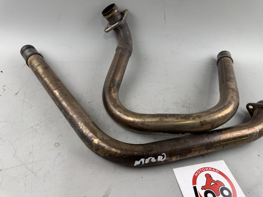 Honda NTV650 revere RC33 Krümmer Downpipe Auspuff Exhaust