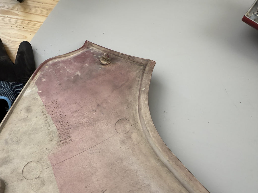 Kawasaki EX500A GPZ500S Seitenverkleidung Sidecover links left Seitendeckel