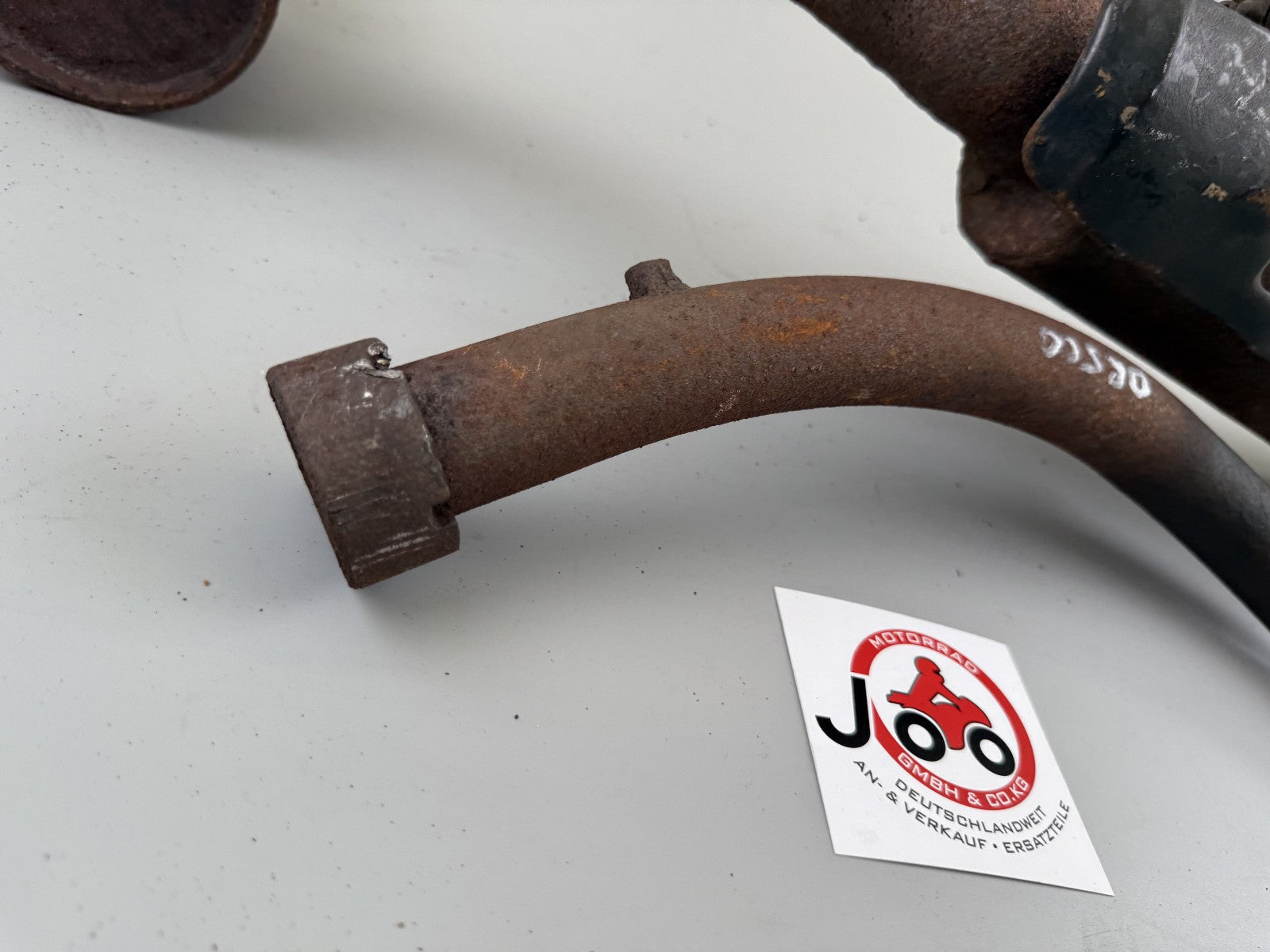 Suzuki DR 500 S DR500 Auspuffpuffanlage Exhaust Sammler Krümmer Schalldämpfer