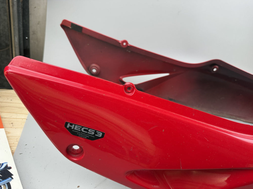 Honda VFR800 RC46 Heckverkleidung Cover Abdeckung Hinten Sitzbankverkleidung