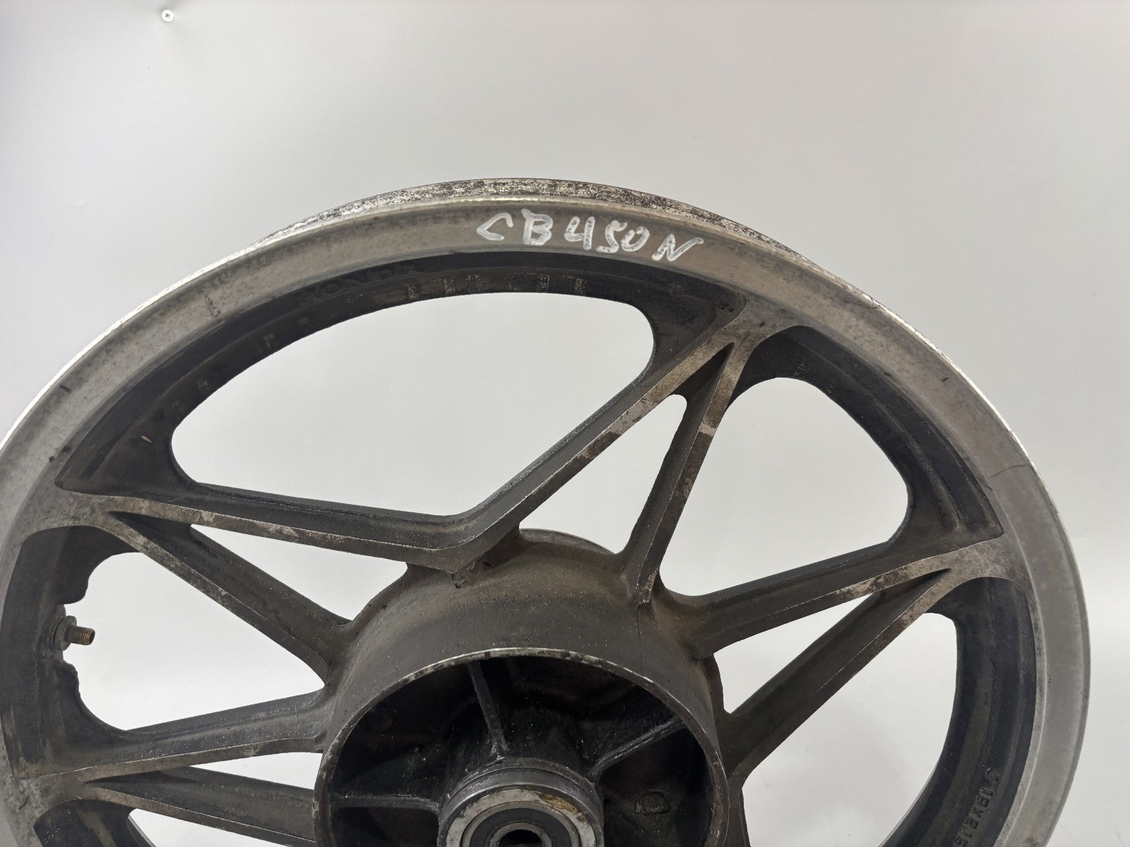 Honda CB 450 N PC14 Hinterradfelge Felge Rim Rad hinten back Reifen