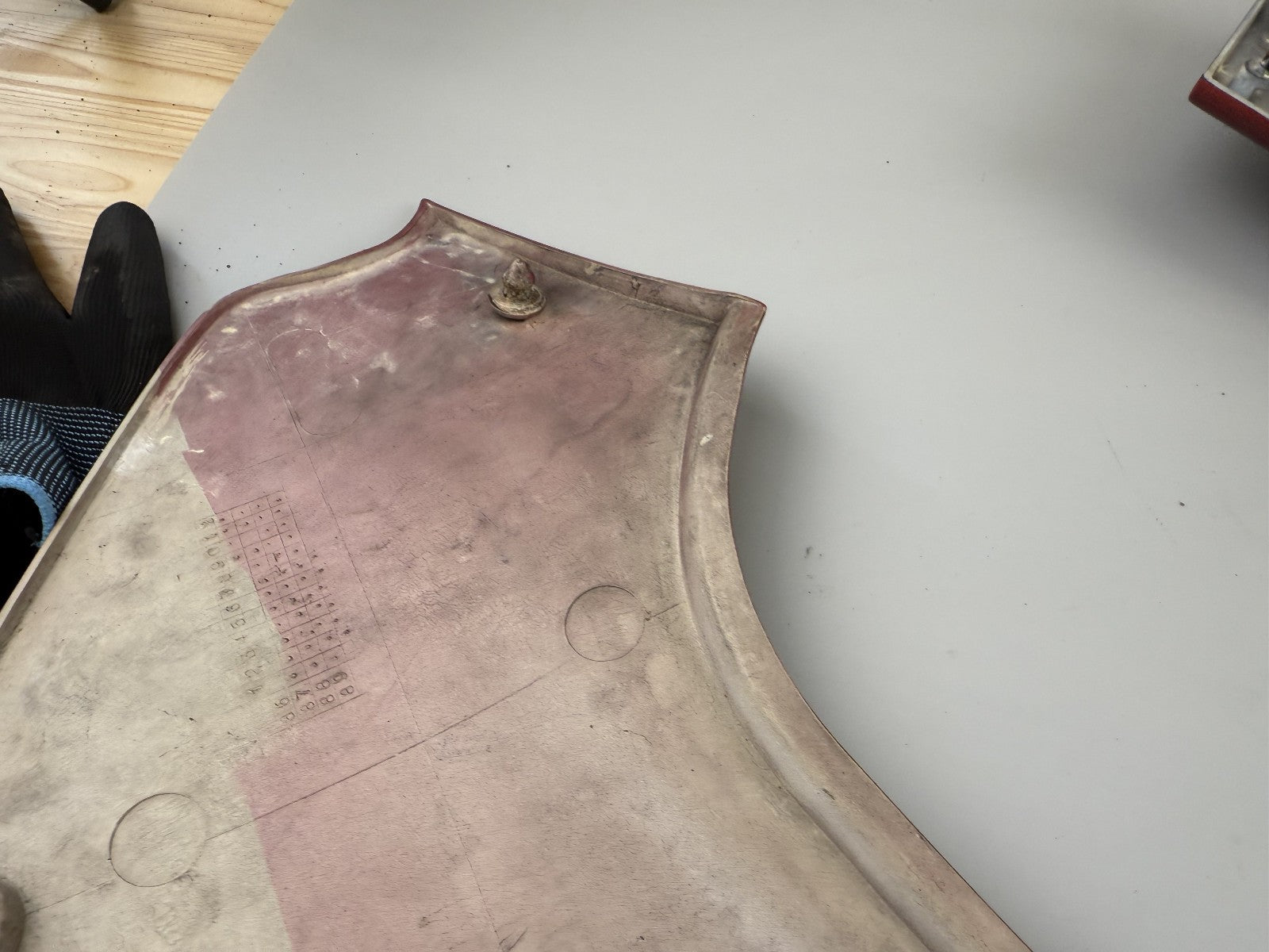 Kawasaki EX500A GPZ500S Seitenverkleidung Sidecover links left Seitendeckel