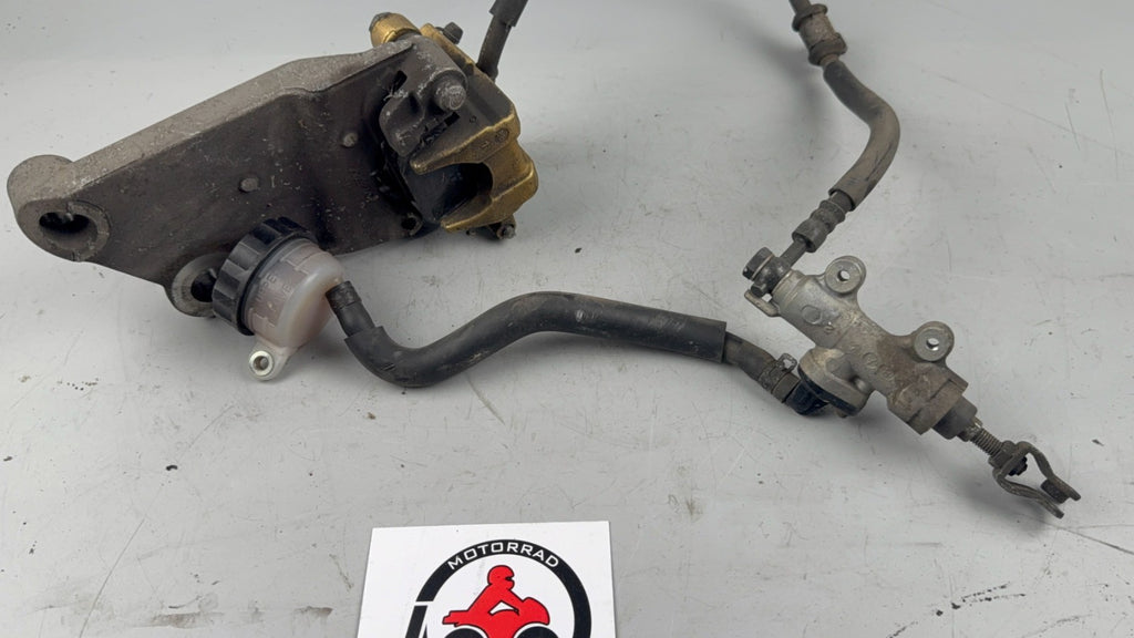 Honda NT650V Deauville RC47 Bremse Bremsanlage Brake hinten back Sattel Pumpe