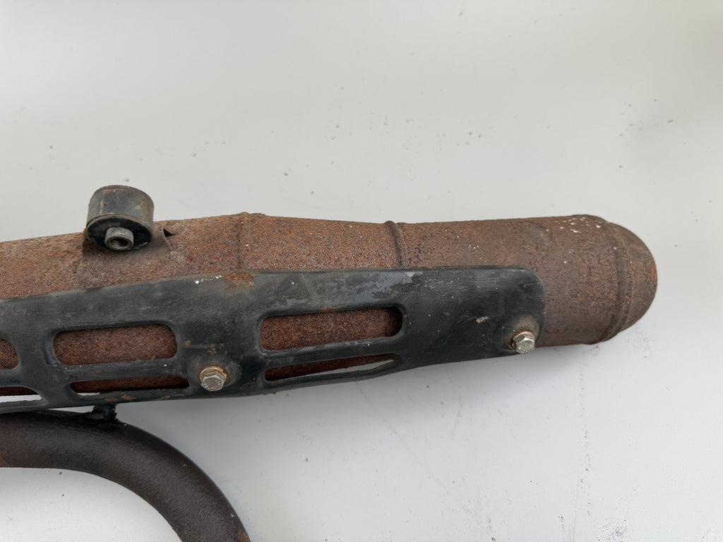 Suzuki DR 500 S DR500 Auspuffpuffanlage Exhaust Sammler Krümmer Schalldämpfer
