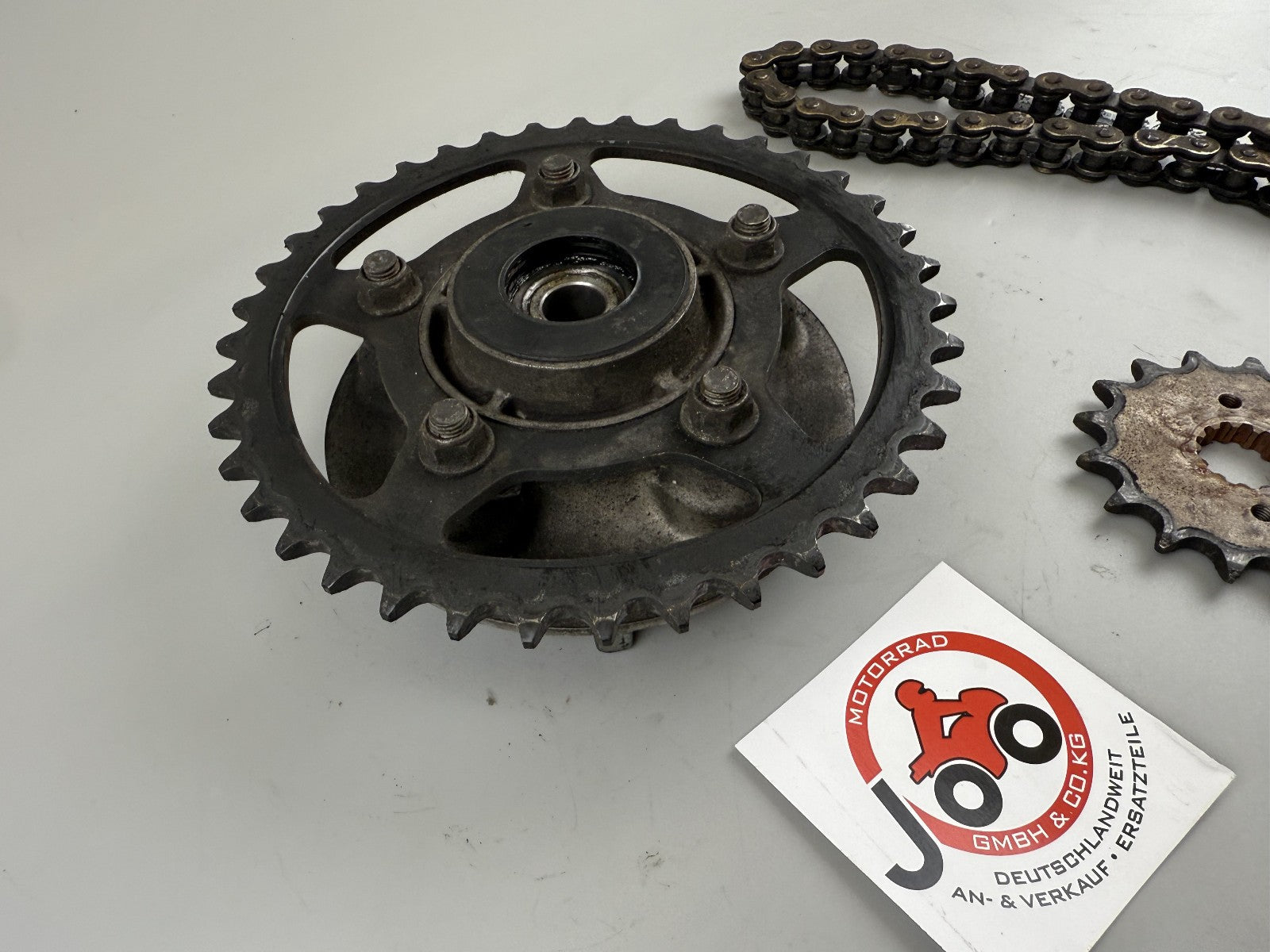 Suzuki GS500E GM51B kettensatz Chainkid Ritzel Kettenrad
