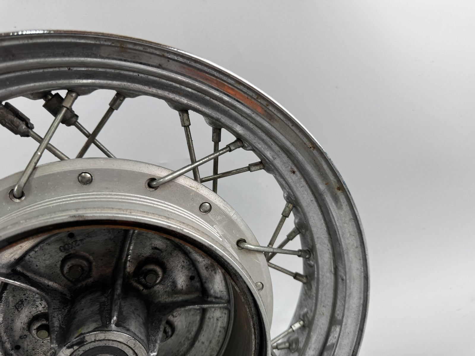 Yamaha XV535 3BR Virago Vorderradfelge Felge Rim Rad Speichen front vorne