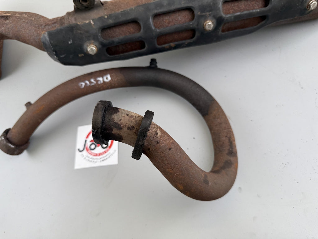 Suzuki DR 500 S DR500 Auspuffpuffanlage Exhaust Sammler Krümmer Schalldämpfer