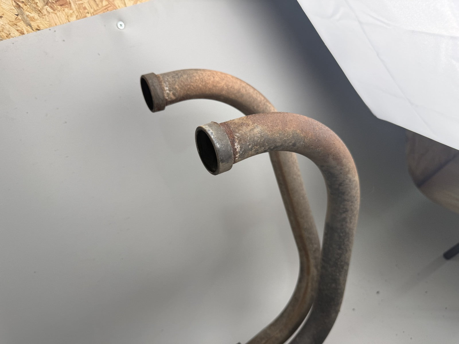 Honda CB500 PC26 Auspuffanlage Exhaust Downpipe Endtopf Auspuff