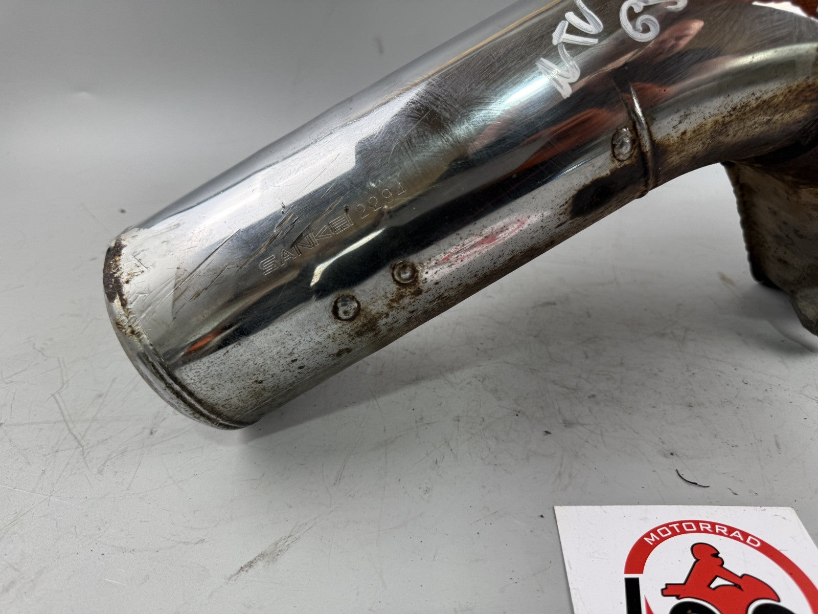 Honda NTV650 revere RC33 Endtopf Schalldämpfer Auspuff Exhaust
